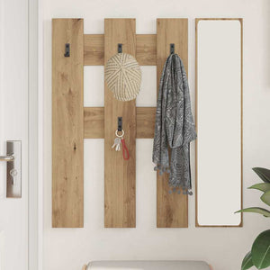 Τοίχου Κρεμάστρα Επιτοίχιο Artisan Oak 65 x 3 x 100 εκ. - Pakobazaar