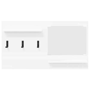 Τοίχου Κρεμάστρα Επιτοίχιο Λευκό 90 x 10 x 50 εκ.
