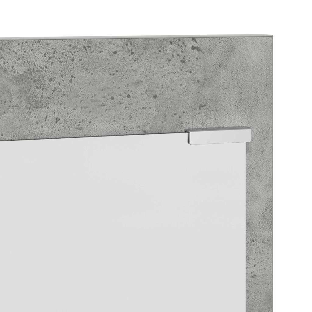 Τοίχου Κρεμάστρα με ράφι Σκυρόδεμα Γκρι 70 x 10 x 90 εκ. - Pakobazaar