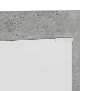 Τοίχου Κρεμάστρα με ράφι Σκυρόδεμα Γκρι 70 x 10 x 90 εκ. - Pakobazaar