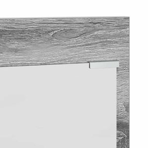 Τοίχου Κρεμάστρα με ράφι Γκρίζο Σονομα 70 x 10 x 90 εκ. - Pakobazaar