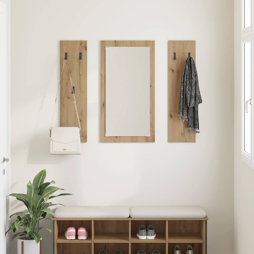 Τοίχου Κρεμάστρα Επιτοίχιο Artisan Oak 96 x 1,5 x 90 εκ
