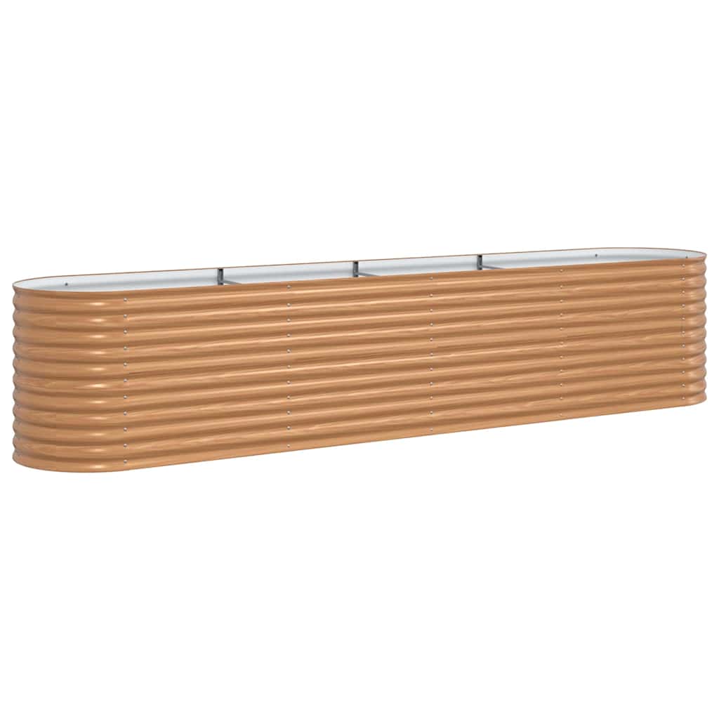 Ανεβασμένο Κρεβάτι Καφέ 400 x 80 x 81 cm Ατσάλι - Pakobazaar