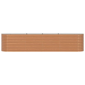 Ανεβασμένο Κρεβάτι Καφέ 400 x 80 x 81 cm Ατσάλι - Pakobazaar