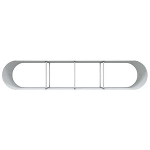 Ανεβασμένο Κρεβάτι Καφέ 400 x 80 x 81 cm Ατσάλι - Pakobazaar