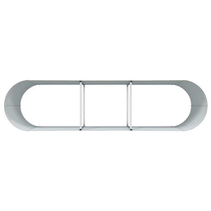 Ανεβασμένο Κρεβάτι Καφέ 320 x 80 x 81 cm Ατσάλι - Pakobazaar