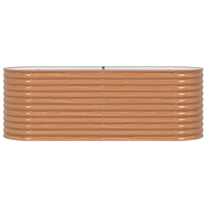 Ανεβασμένο Κρεβάτι Καφέ 240 x 80 x 81 cm Ατσάλι - Pakobazaar