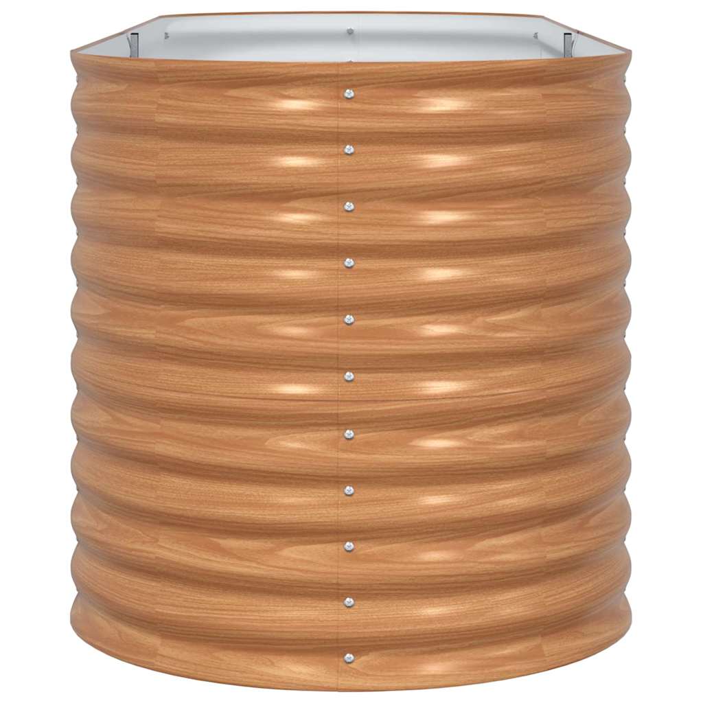 Ανεβασμένο Κρεβάτι Καφέ 240 x 80 x 81 cm Ατσάλι - Pakobazaar