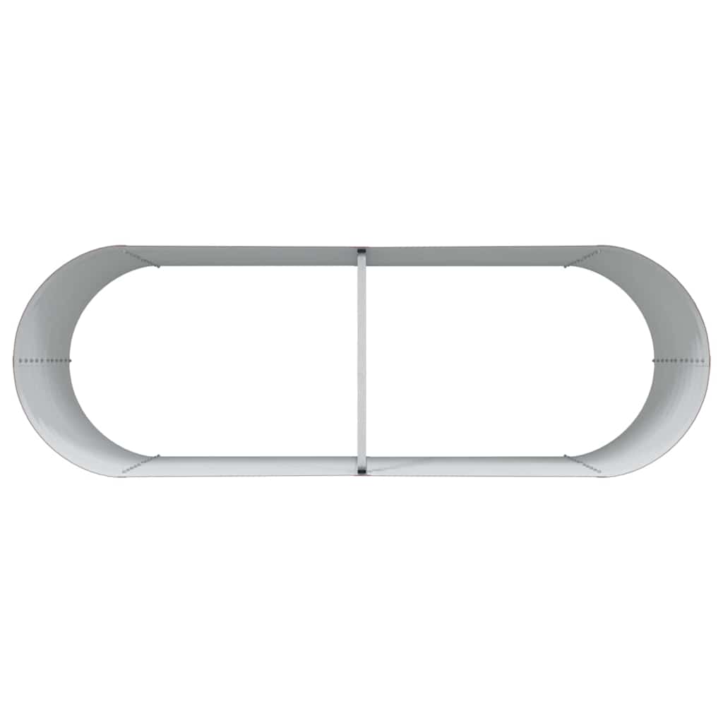 Ανεβασμένο Κρεβάτι Καφέ 240 x 80 x 81 cm Ατσάλι - Pakobazaar