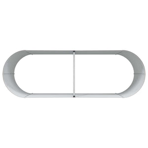 Ανεβασμένο Κρεβάτι Καφέ 240 x 80 x 81 cm Ατσάλι - Pakobazaar