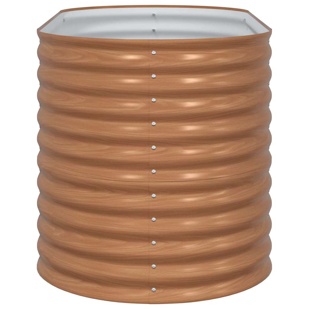 Ανεβασμένο Κρεβάτι Καφέ 160 x 80 x 81 cm Ατσάλι - Pakobazaar