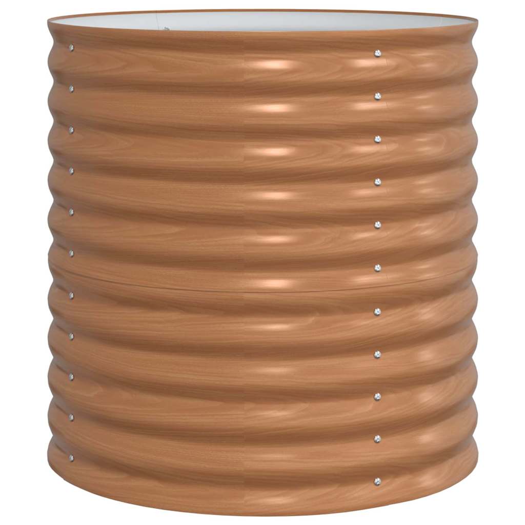 Ανεβασμένο Κρεβάτι Καφέ 80 x 80 x 81 cm Ατσάλι - Pakobazaar