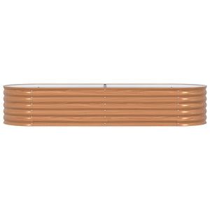 Ανεβασμένο Κρεβάτι Καφέ 240 x 80 x 44 cm Ατσάλι - Pakobazaar