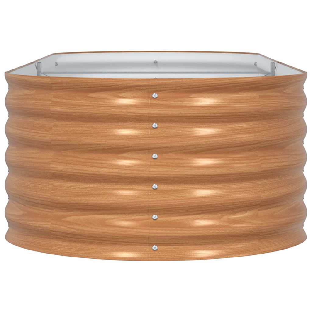 Ανεβασμένο Κρεβάτι Καφέ 240 x 80 x 44 cm Ατσάλι - Pakobazaar