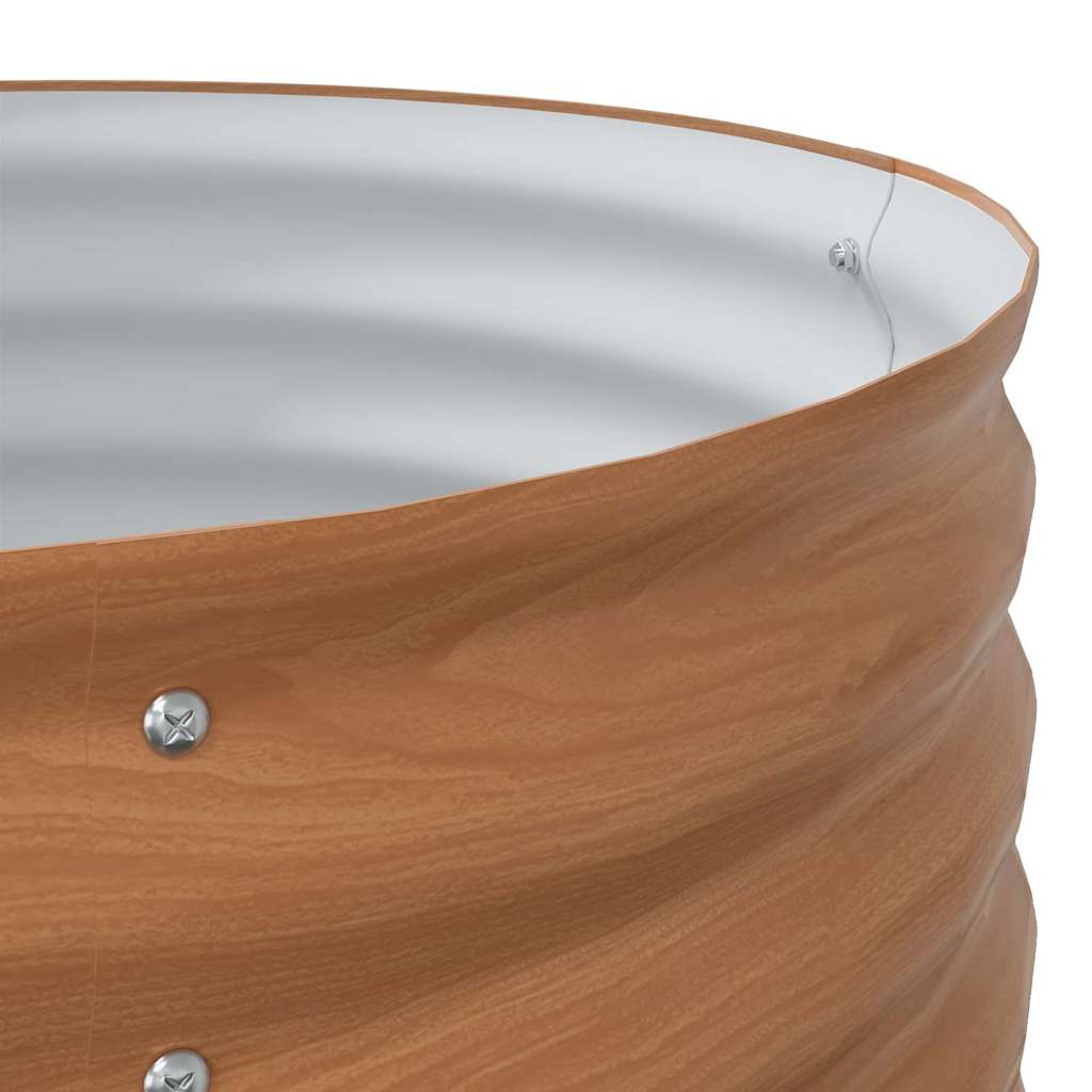 Ανεβασμένο Κρεβάτι Καφέ 160 x 80 x 44 cm Ατσάλι - Pakobazaar