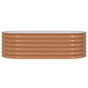 Ανεβασμένο Κρεβάτι Καφέ 160 x 80 x 44 cm Ατσάλι - Pakobazaar