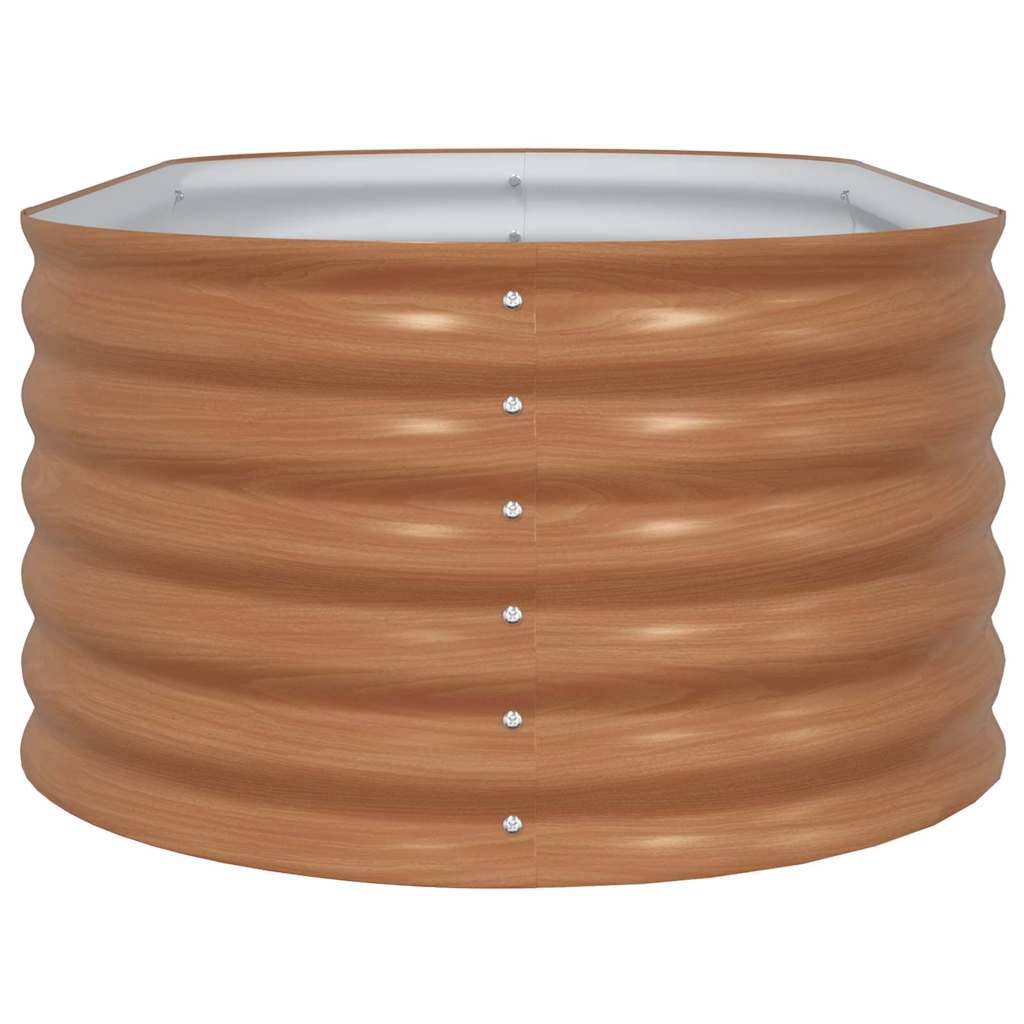 Ανεβασμένο Κρεβάτι Καφέ 160 x 80 x 44 cm Ατσάλι - Pakobazaar