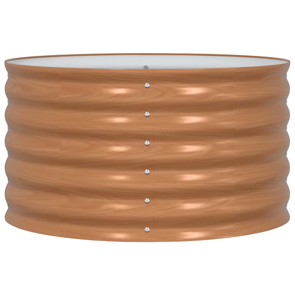 Ανεβασμένο Κρεβάτι Καφέ 80 x 80 x 44 cm Ατσάλι - Pakobazaar