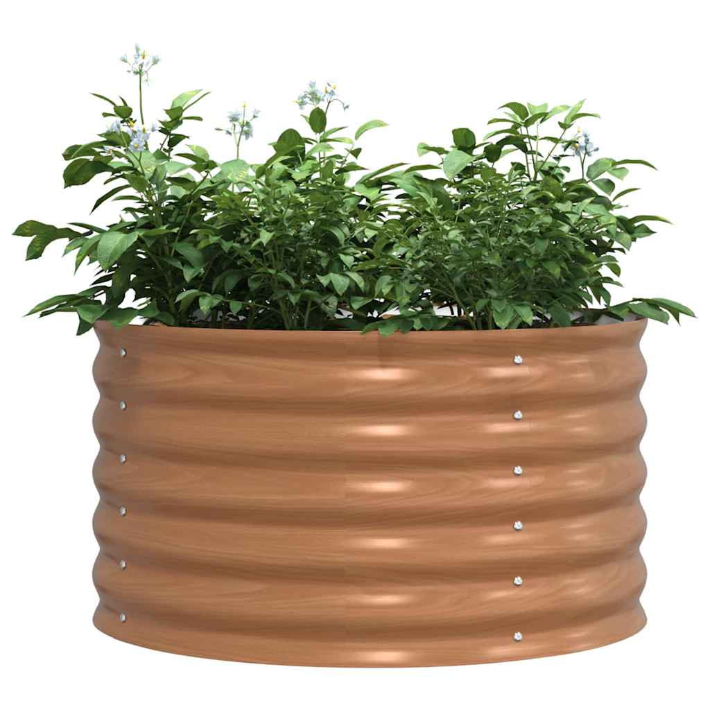 Ανεβασμένο Κρεβάτι Καφέ 80 x 80 x 44 cm Ατσάλι - Pakobazaar