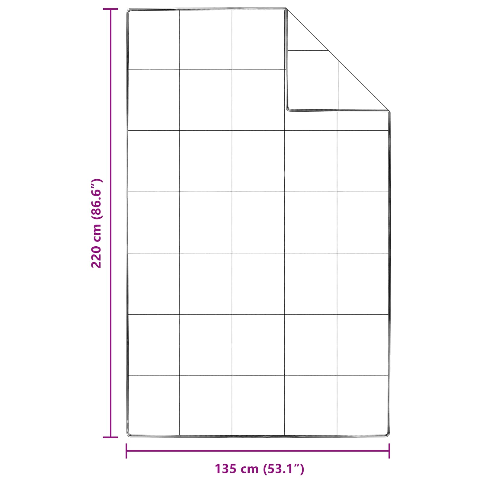 Χειμερινό Παπλωματοθήκη με μαξιλάρι 2 pcs Λευκό Φτέρος