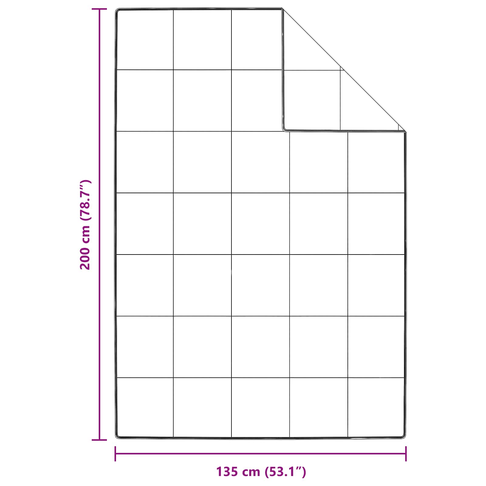Καλοκαιρινό Παπλωματοθήκη με μαξιλάρι 2 pcs Λευκό Φτέρος