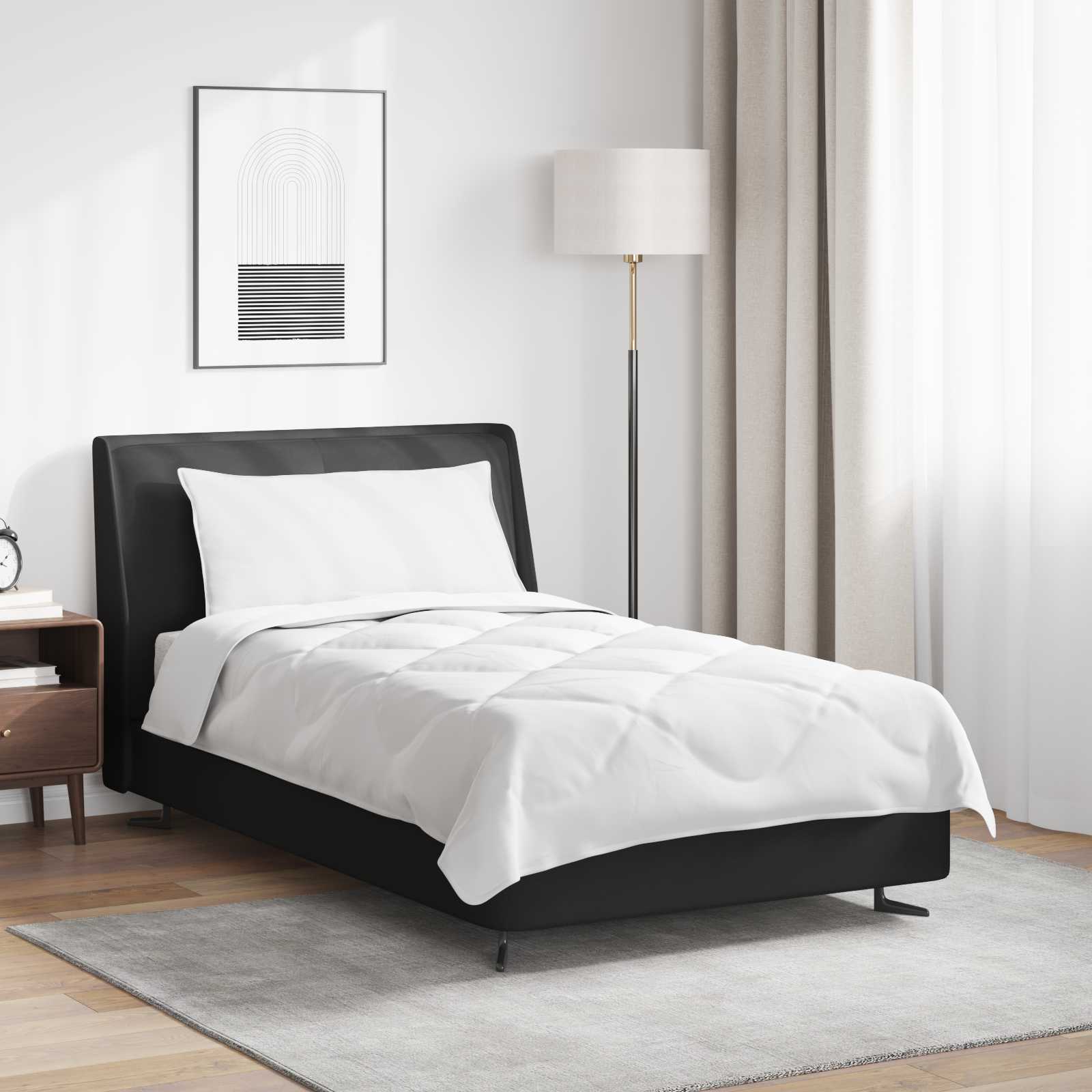 Παπλωματοθήκη Ολόκληρης της Σεζόν 2 pcs Λευκό Μικροΐνες