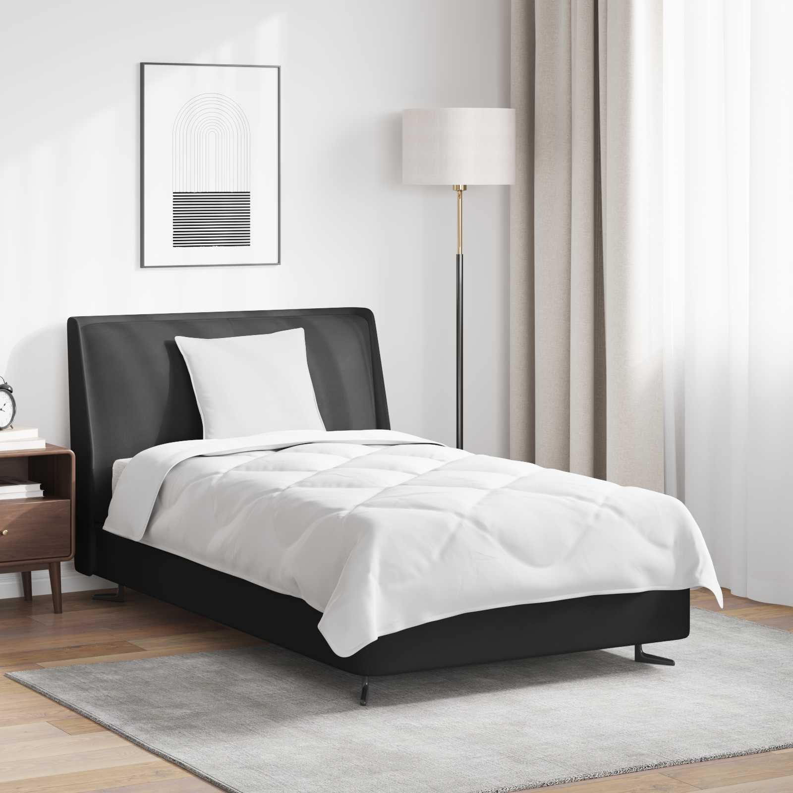 Παπλωματοθήκη Ολόκληρης της Σεζόν 2 pcs Λευκό Μικροΐνες