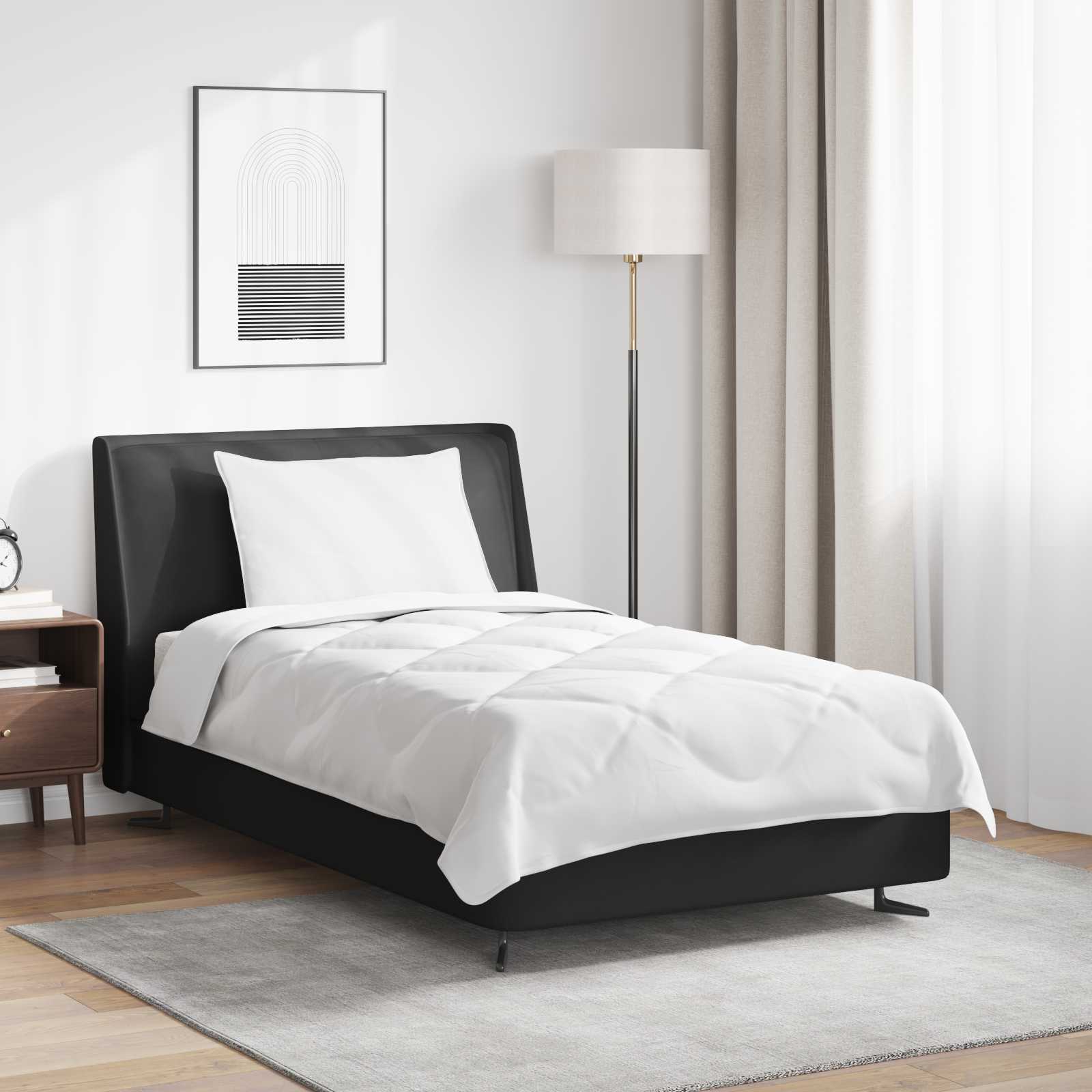 Παπλωματοθήκη Ολόκληρης της Σεζόν 2 pcs Λευκό Μικροΐνες