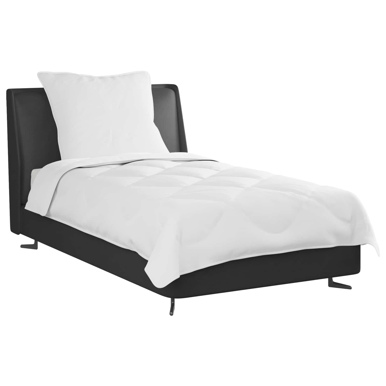 Πάπλωμα με μαξιλάρι 2 pcs Λευκό Μικροΐνες