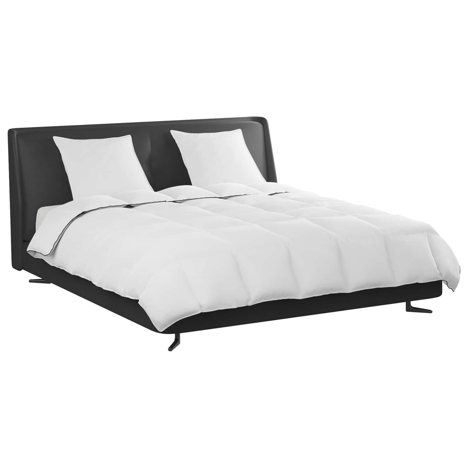 Χειμερινό Παπλωματοθήκη με μαξιλάρι 3 pcs Λευκό Φτέρος