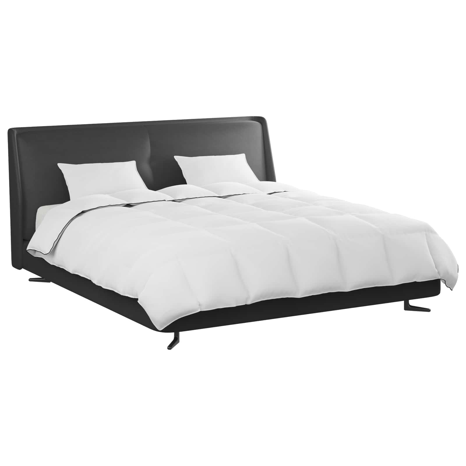 Χειμερινό Παπλωματοθήκη με μαξιλάρι 3 pcs Λευκό Φτέρος