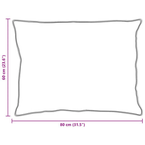 Σετ Παπλωμάτων με μαξιλάρι 3 τμχ. Λευκό Φτέρος