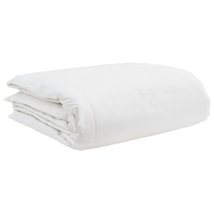 Σετ Παπλωμάτων με μαξιλάρι 3 τμχ. Λευκό Φτέρος