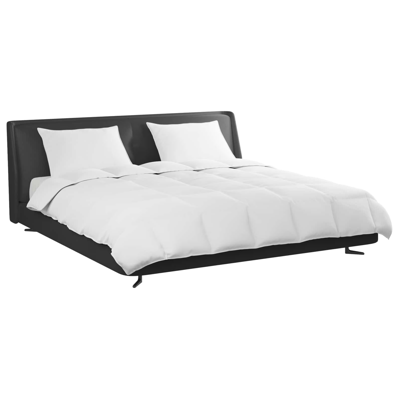 Σετ Παπλωμάτων με μαξιλάρι 3 pcs Λευκό Φτέρος