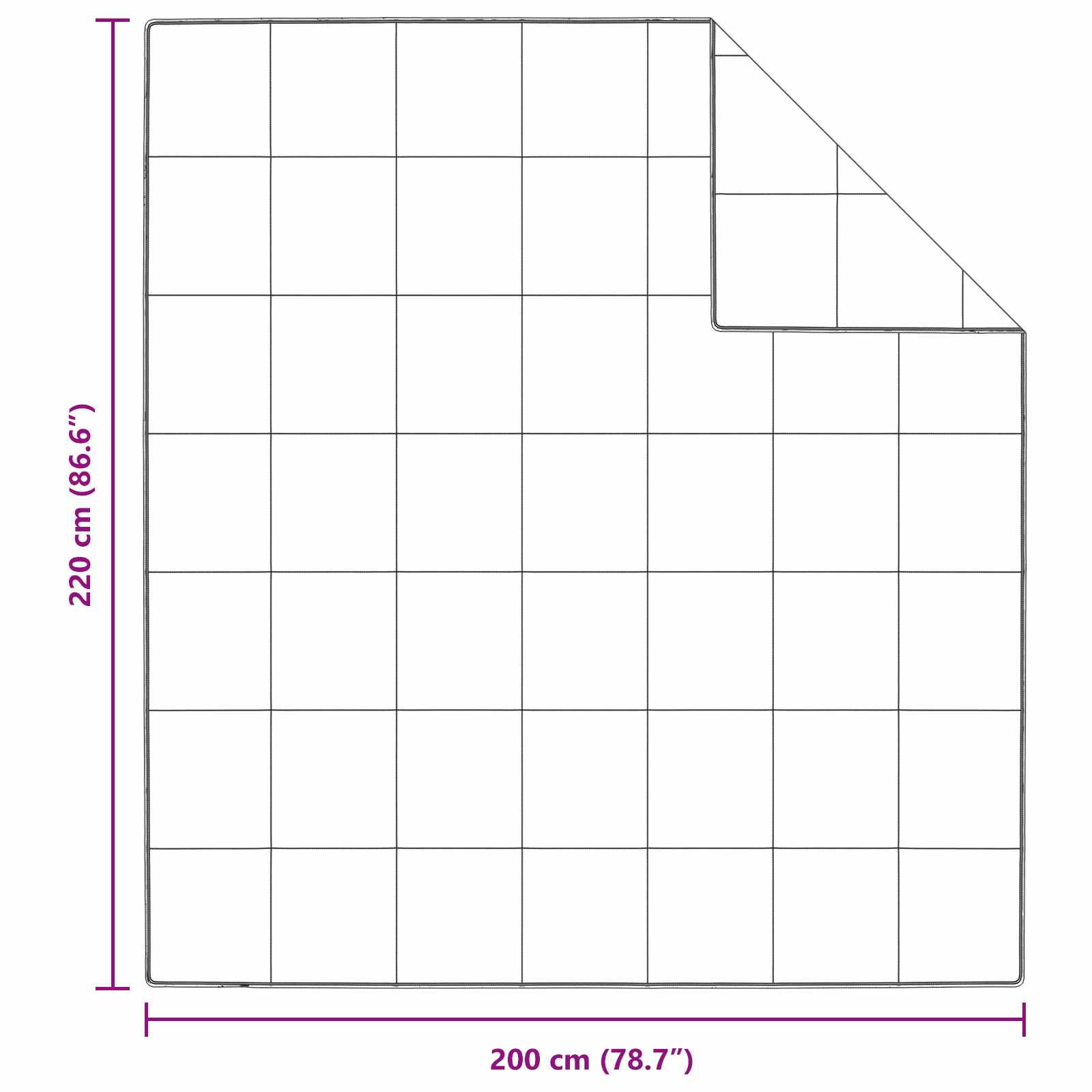 Σετ Παπλωμάτων με μαξιλάρι 3 pcs Λευκό Φτέρος