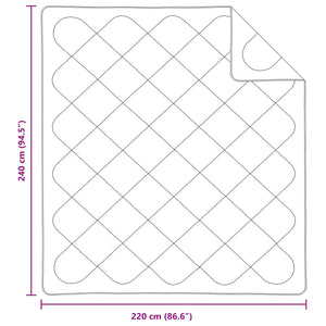Πάπλωμα με μαξιλάρι 3 τεμ. Λευκό Μικροΐνες