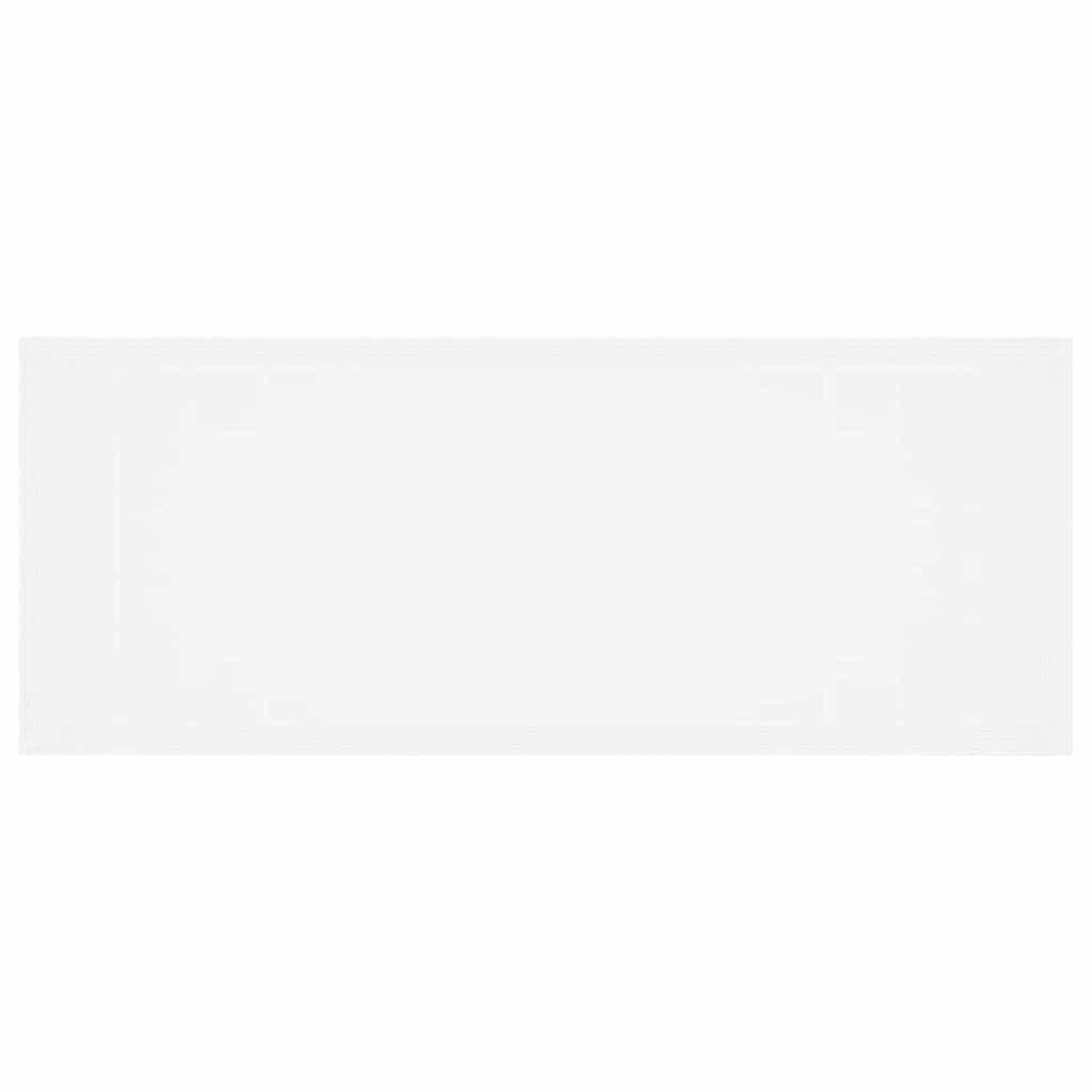 Τραπέζι Κήπου Λευκό 250 x 100 x 73 εκ συνθετικό ρατάν - Pakobazaar