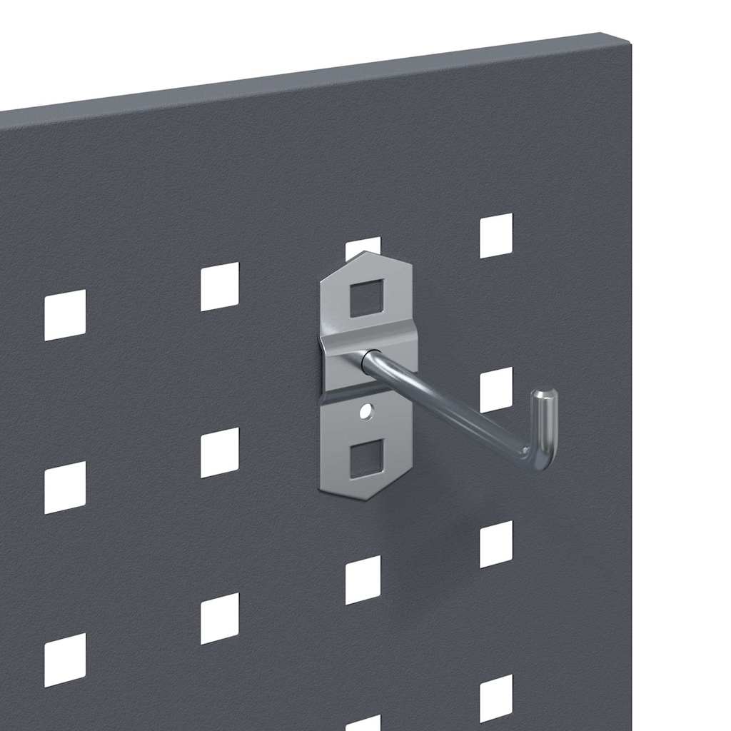 Καρότσι εργαλείων με ράφι με τροχούς Ανθρακί 65 x 35 x 111 εκ