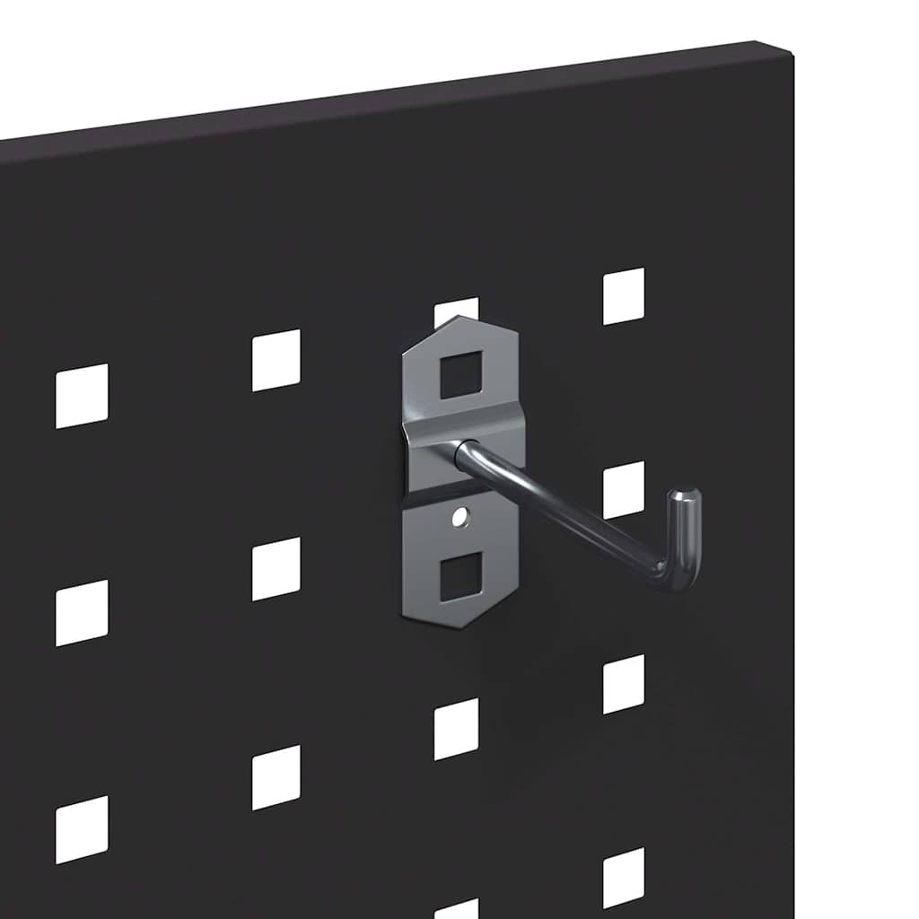 Καρότσι εργαλείων Μαύρο 65 x 35 x 111 εκ Ψυχρής έλασης χάλυβας - Pakobazaar