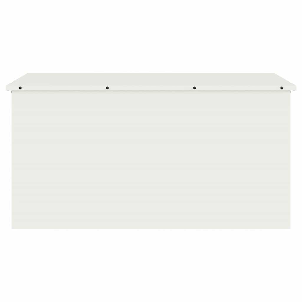 Κουτί αποθήκευσης εξωτερικών χώρων Λευκό 100 x 50,5 x 50 εκ. - Pakobazaar