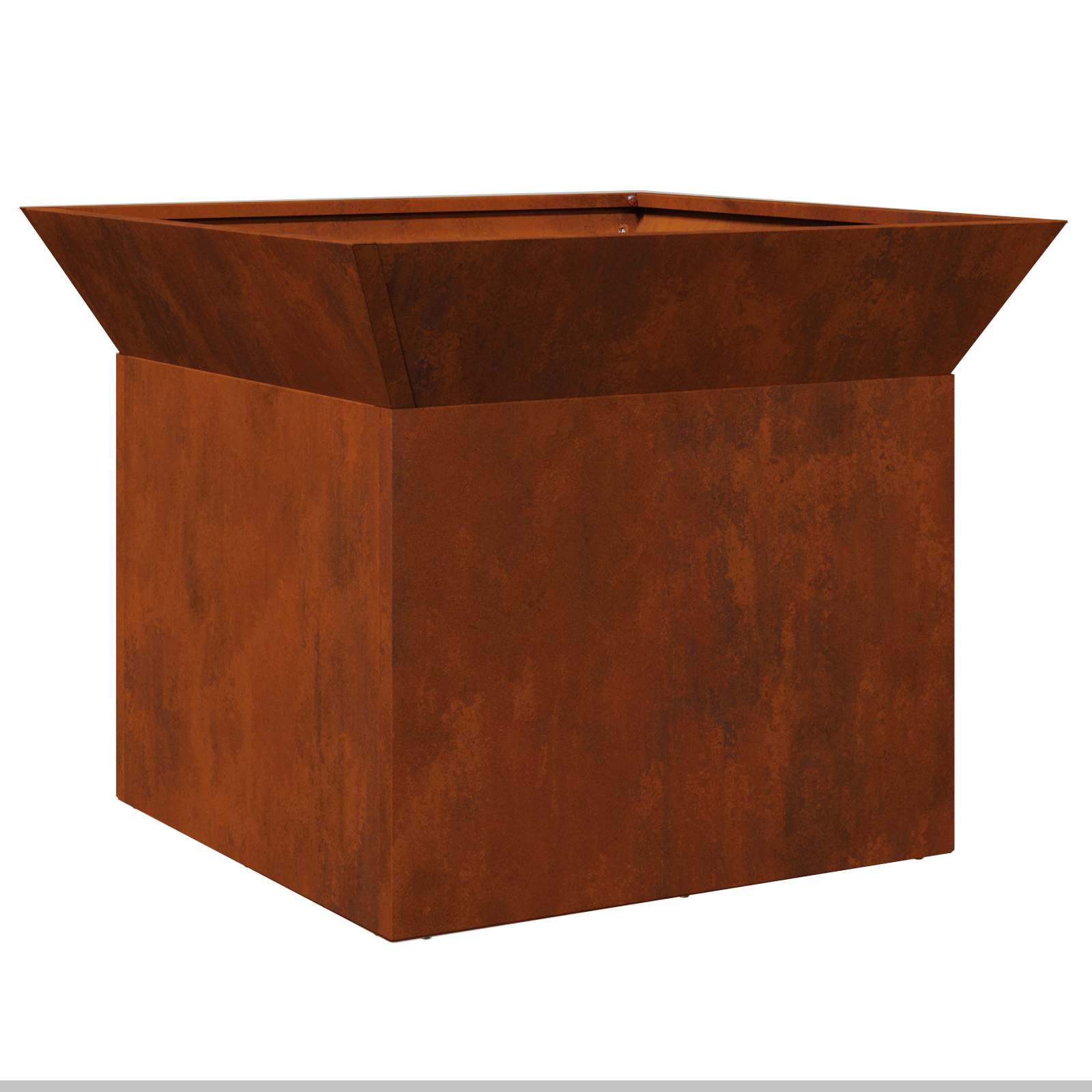 Φωτιά Σκ rusty 50 x 50 x 40 cm Ατσάλι σκληρυθέν στον αέρα