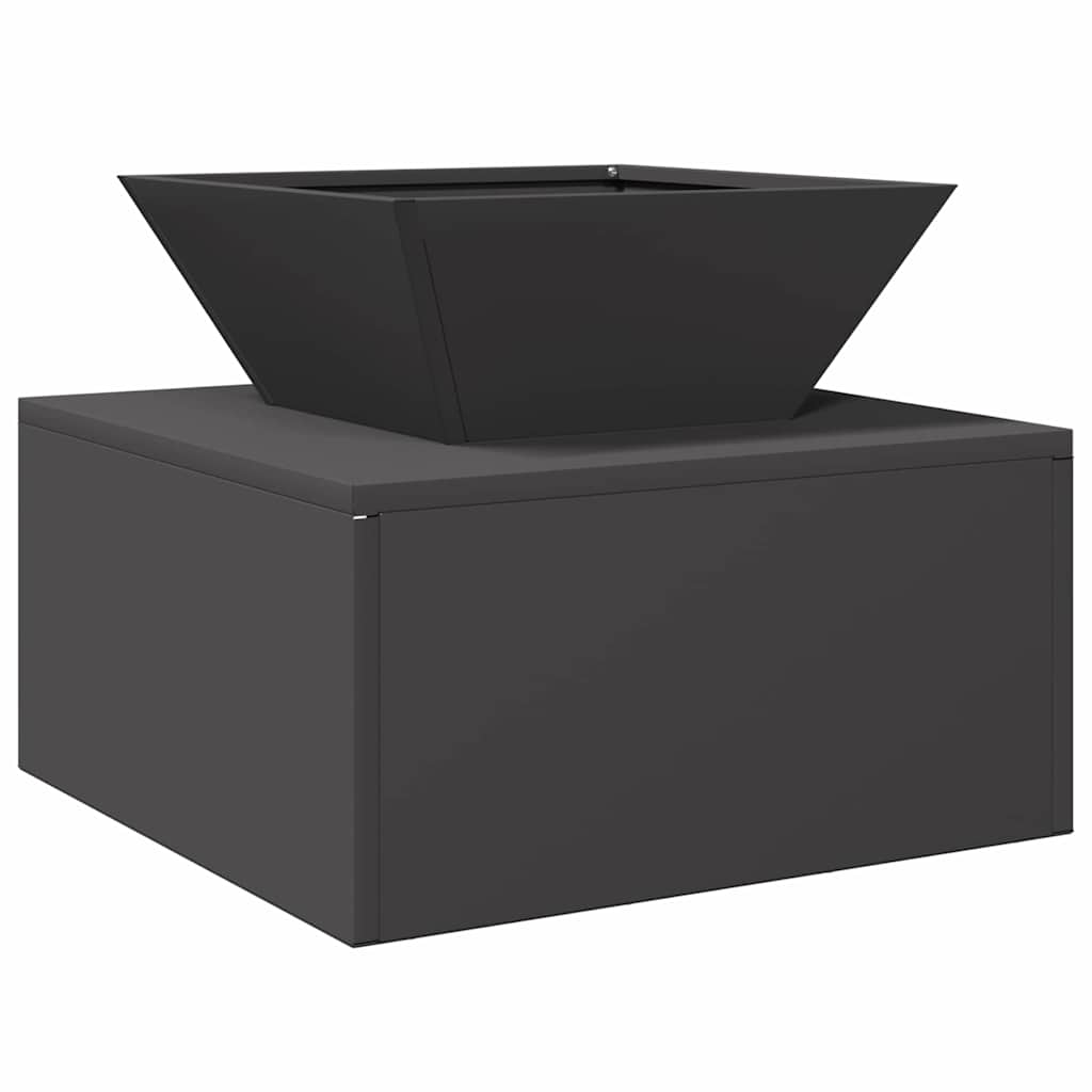 Φωτιά Μαύρο 50 x 50 x 40 cm Ατσάλι - Pakobazaar