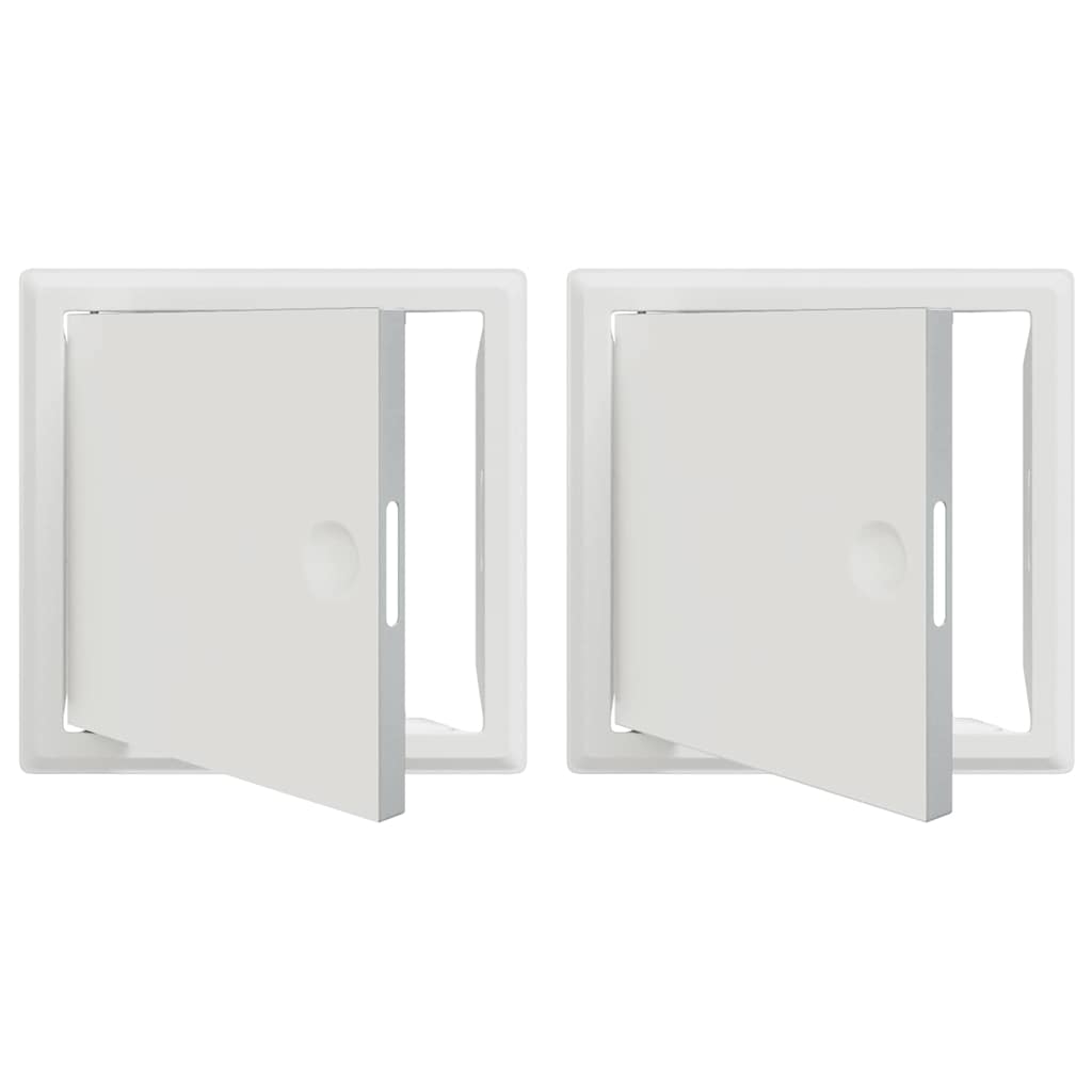 Πάνελ Πρόσβασης 2 pcs Λευκό 63 x 33 x 3 cm Ατσάλι - Pakobazaar