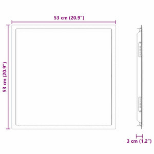 Πάνελ Πρόσβασης Λευκό 63 x 33 x 3 cm Ατσάλι - Pakobazaar