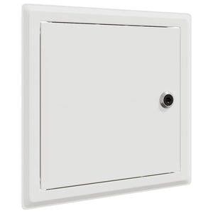 Πάνελ Πρόσβασης 2 τμχ. Λευκό 23 x 23 x 3 cm Ατσάλι