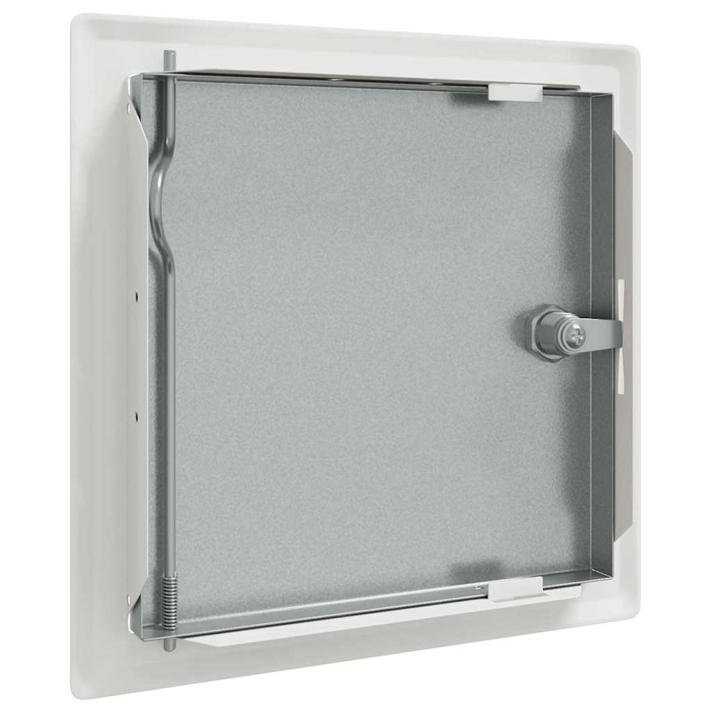 Πάνελ Πρόσβασης 2 pcs Λευκό 23 x 23 x 3 cm Ατσάλι