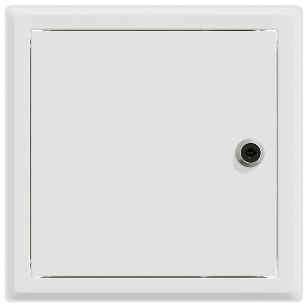 Πάνελ Πρόσβασης 2 pcs Λευκό 23 x 23 x 3 cm Ατσάλι