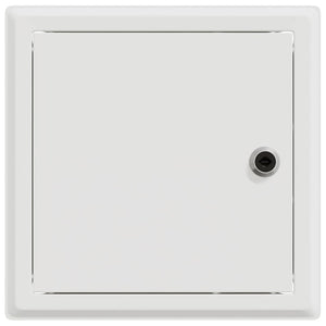 Πάνελ Πρόσβασης 2 τμχ. Λευκό 23 x 23 x 3 cm Ατσάλι