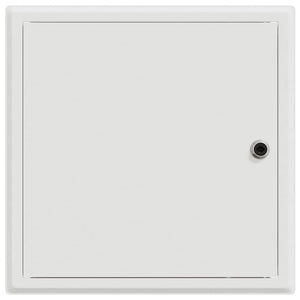 Πάνελ Πρόσβασης Λευκό 33 x 33 x 3 cm Ατσάλι