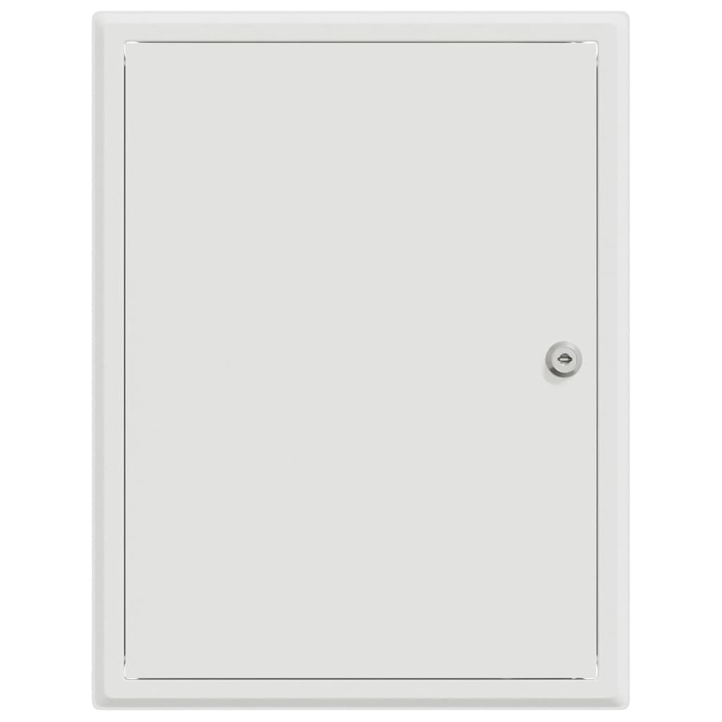 Πάνελ Πρόσβασης Λευκό 43 x 33 x 3 cm Ατσάλι - Pakobazaar